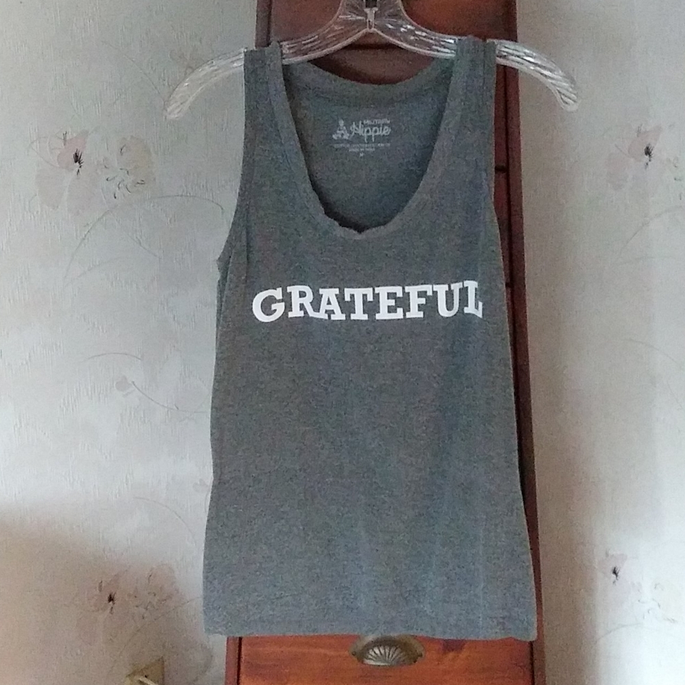 Military Hippie Tank Top Size Medium